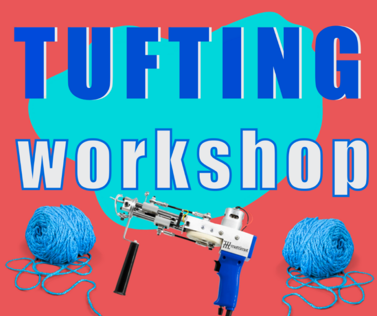 Tufting bij Mattimat Leer je eigen getufte kleed te maken